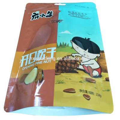 wholesale FDA approval barrier aluminum foil stand up pouch with zipper for food supplements