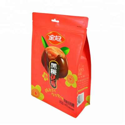 Customized stand up pouch printing / digital print stand up pouch / foil packets For Snack Packaging Bag