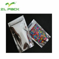 Custom  Seal Zipper Plastic Retail Packaging Packing Poly Bag, Ziplock Zip Lock Bag