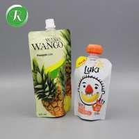 Beverage Juice Packaging spout pouch/Wine bag with spout tap/ liquid detergent hand washing plastic packing spout pouch